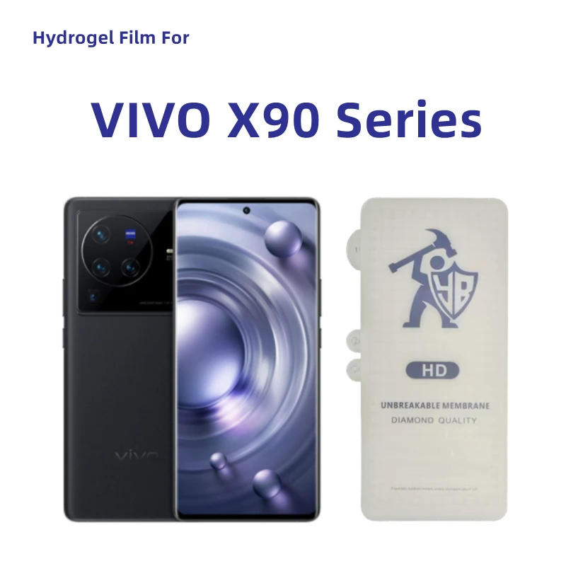 Прозрачная Гидрогелевая пленка для VIVO X90 Pro, защитная пленка для экрана VIVO X90 Pro + X90s HD, не закаленное стекло, 3 шт.
Прозрачная Гидрогелевая пленка для VIVO X90 Pro, защитная пленка для экрана VIVO X90 Pro + X90s HD, не закаленное стекло, 3 шт.