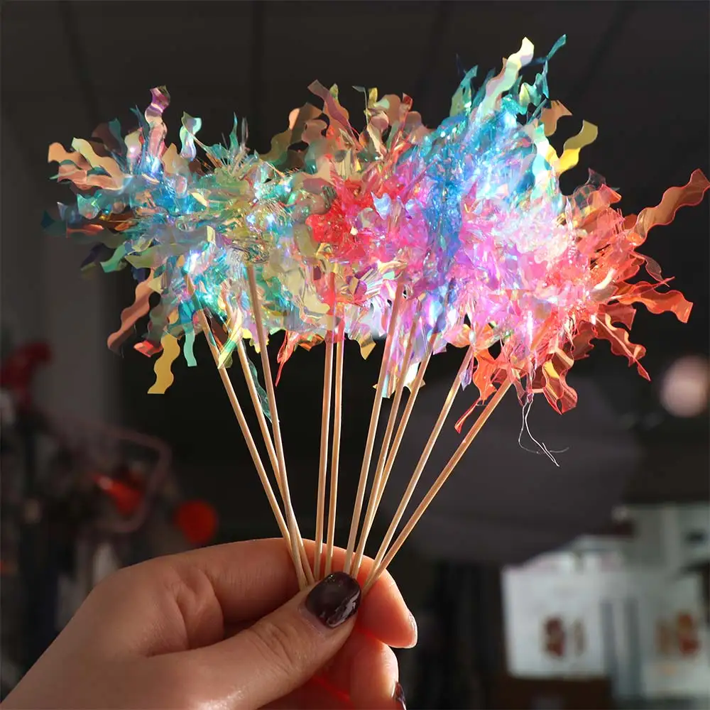 10 pieces Colorful Glitter Cake Topper Sparkle Tassels Foil Firework Cupcake Toppers Bamboo Cake Plugin Wedding Celebration
10 pieces Colorful Glitter Cake Topper Sparkle Tassels Foil Firework Cupcake Toppers Bamboo Cake Plugin Wedding Celebration