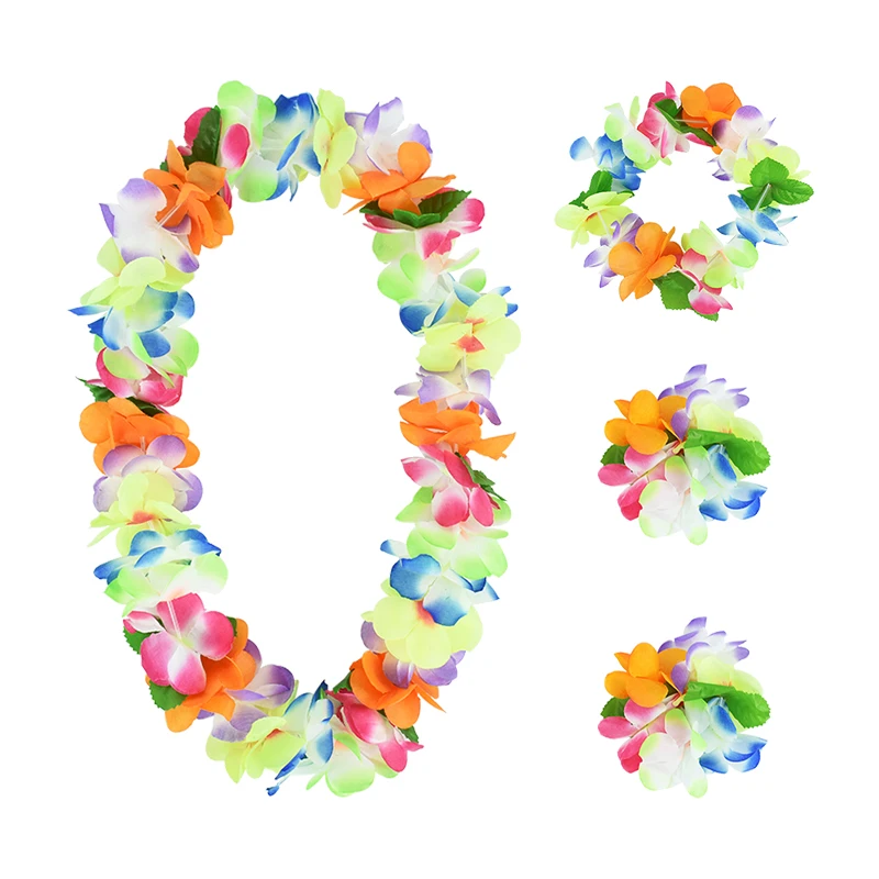 4PCS Hawaiian Flower Artificial Tropical Necklace Wreath For Luau Wedding Birthday Party Bulk Decor Supplies
4PCS Hawaiian Flower Artificial Tropical Necklace Wreath For Luau Wedding Birthday Party Bulk Decor Supplies