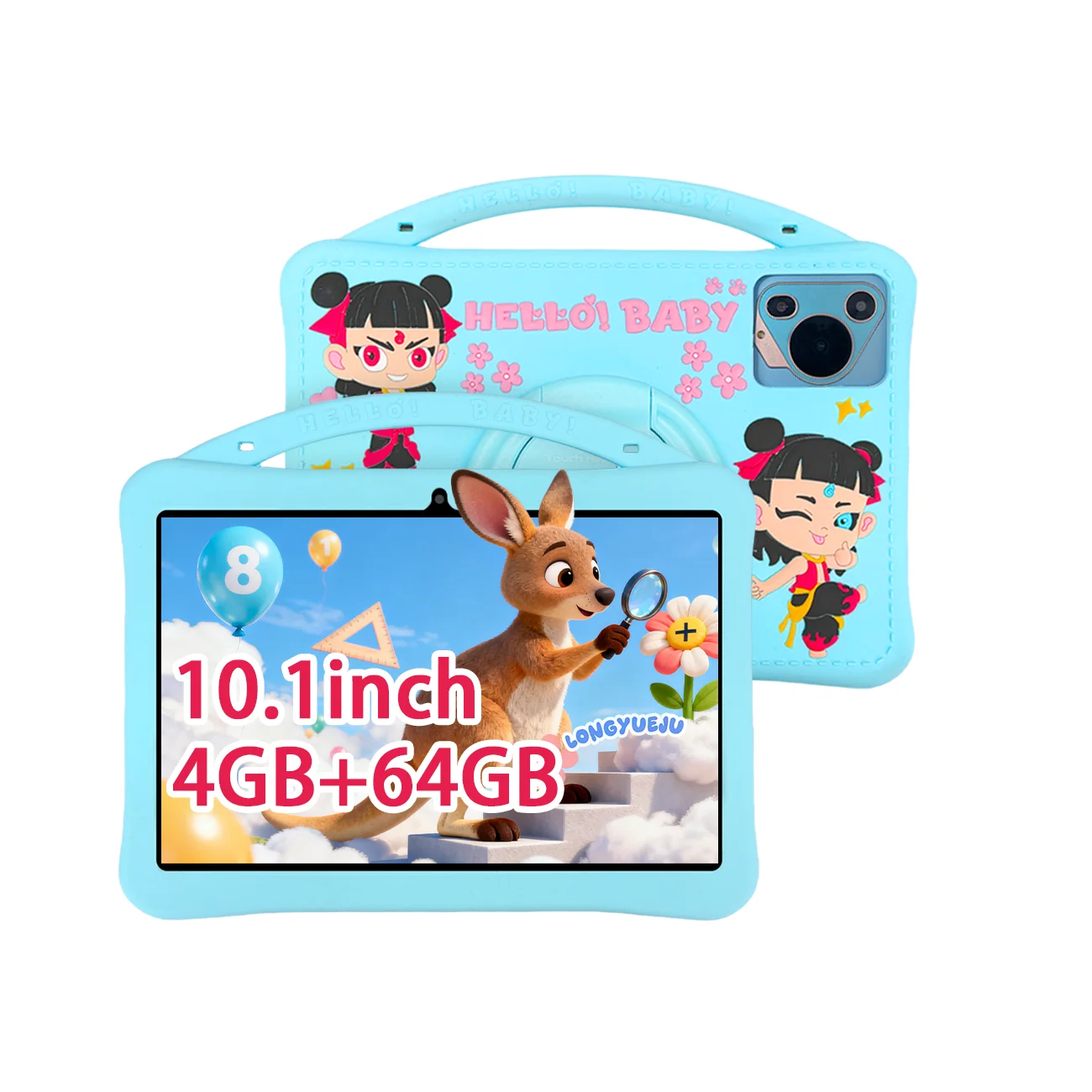 10.1-inch tablet education and entertainment extended to 1TB, supports parental control function, and comes with protective case
10.1-inch tablet education and entertainment extended to 1TB, supports parental control function, and comes with protective case