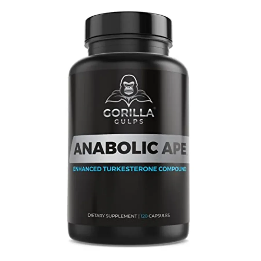 Anabolic Ape Enhanced Turkesterone Compound Turkesterone Creatinol-O-Phosphate Ashwagandha Bioperine Lab Tested 120 Vegan Capsu
Anabolic Ape Enhanced Turkesterone Compound Turkesterone Creatinol-O-Phosphate Ashwagandha Bioperine Lab Tested 120 Vegan Capsu
