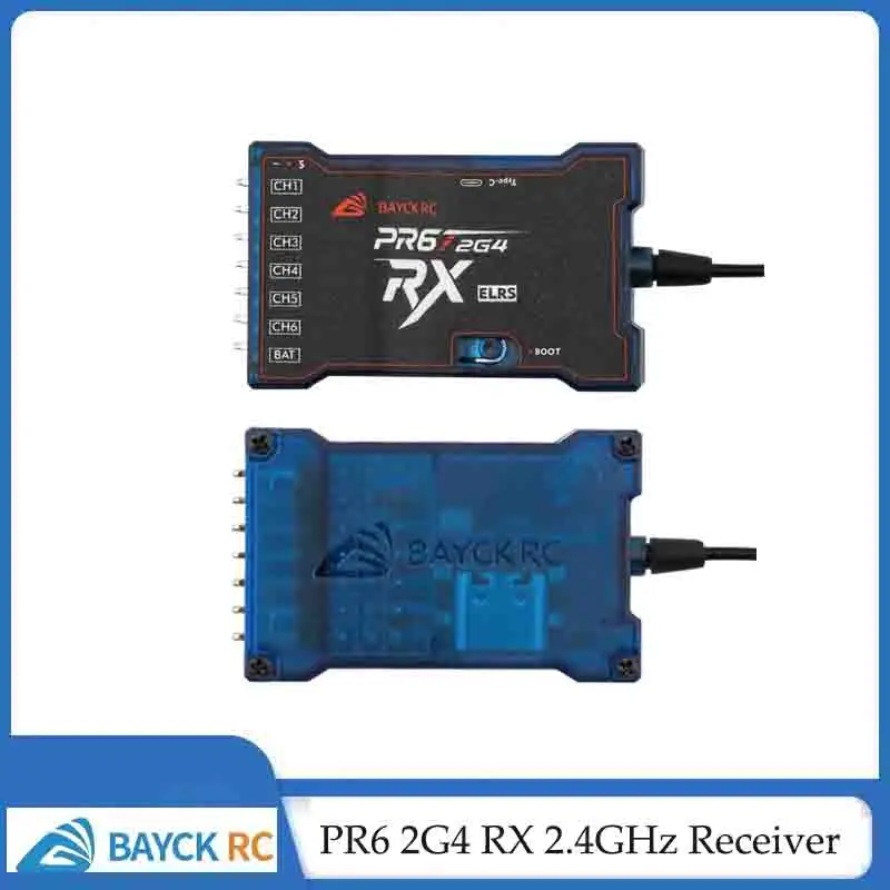 Приемник BAYCKRC PR6 2G4 RX 2.4ГГц для квадрокоптеров, FPV-дронов, радиоуправляемых машин и аксессуаров для Mini 3 Pro
Приемник BAYCKRC PR6 2G4 RX 2.4ГГц для квадрокоптеров, FPV-дронов, радиоуправляемых машин и аксессуаров для Mini 3 Pro