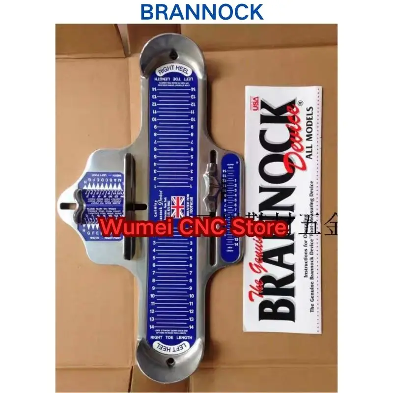 Совершенно новое оригинальное устройство для измерения стопы BRANNOCK для взрослых
Совершенно новое оригинальное устройство для измерения стопы BRANNOCK для взрослых