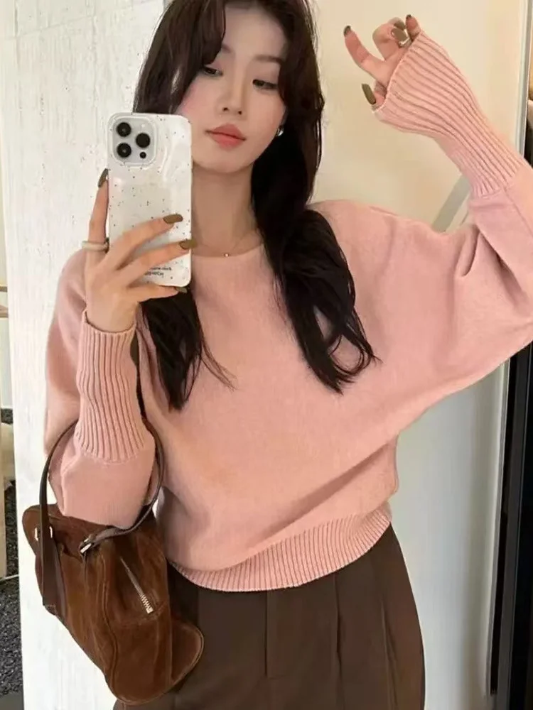 Розовый вязаный топ с рукавами-крылышками на одно плечо, женский, свободного кроя, повседневный, зимний дизайн, мягкий, удобный, с длинными рукавами
Розовый вязаный топ с рукавами-крылышками на одно плечо, женский, свободного кроя, повседневный, зимний дизайн, мягкий, удобный, с длинными рукавами