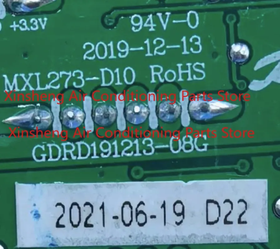 MXL273-D10 Suitable for Finnicoz Central Air Conditioning Display Panel GDRD191213-08G 82300156
MXL273-D10 Suitable for Finnicoz Central Air Conditioning Display Panel GDRD191213-08G 82300156