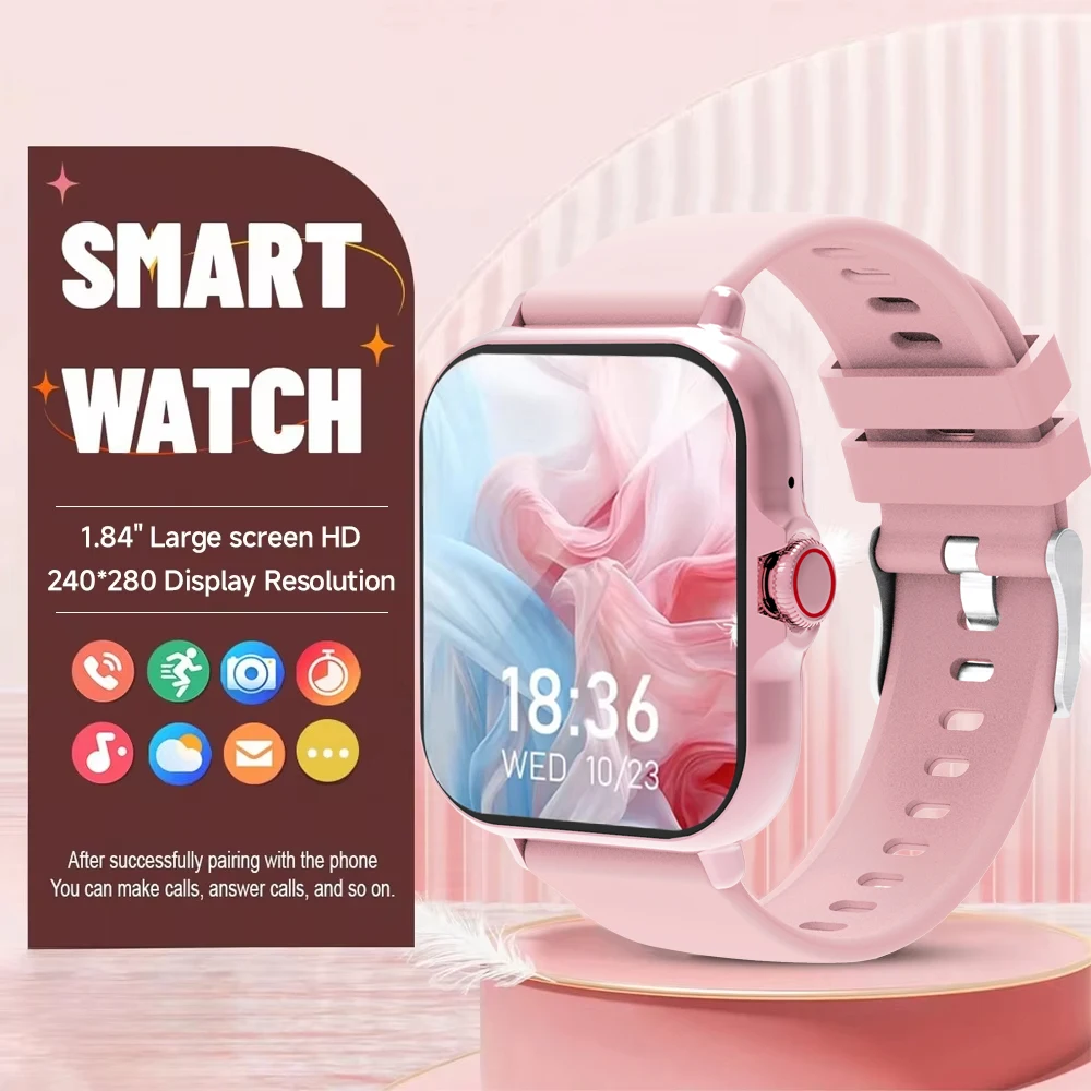 New Smart Watches Heart Rate/Sleep Monitoring Fitness Tracker Sports Smart Bluetooth Call Fashion Smartwatch For Men Women Gift
New Smart Watches Heart Rate/Sleep Monitoring Fitness Tracker Sports Smart Bluetooth Call Fashion Smartwatch For Men Women Gift