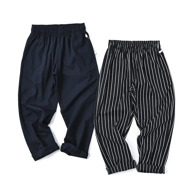 Мужские свободные брюки-кюлоты из хлопка с полосатым узором в стиле ретро, универсальные, модные, в городском стиле, весенние
Мужские свободные брюки-кюлоты из хлопка с полосатым узором в стиле ретро, универсальные, модные, в городском стиле, весенние