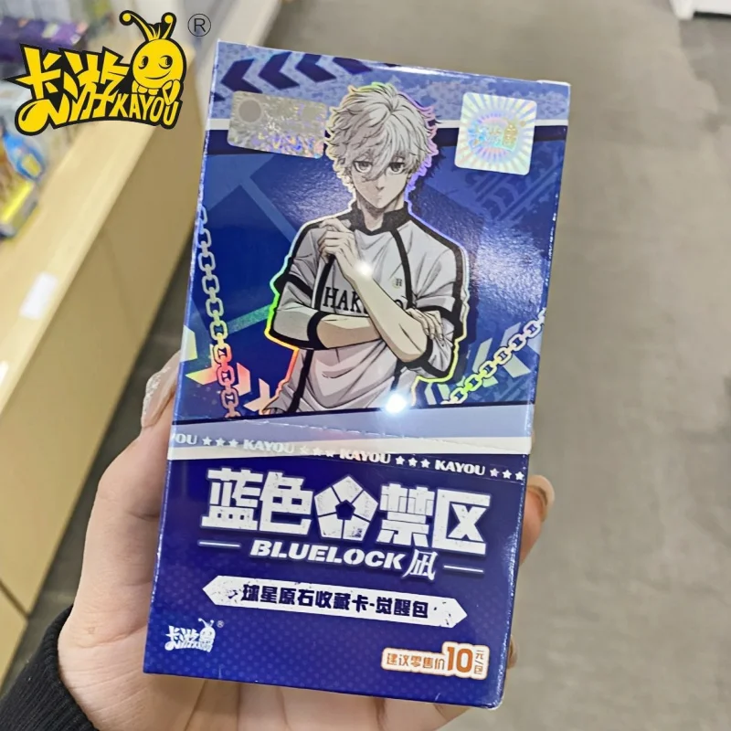 Подлинная карта KAYOU Blue Lock Yau Card Star, оригинальная коллекция камней, упаковка для пробуждения, периферийные устройства в стиле аниме, коллекционные игрушки, подарки
Подлинная карта KAYOU Blue Lock Yau Card Star, оригинальная коллекция камней, упаковка для пробуждения, периферийные устройства в стиле аниме, коллекционные игрушки, подарки