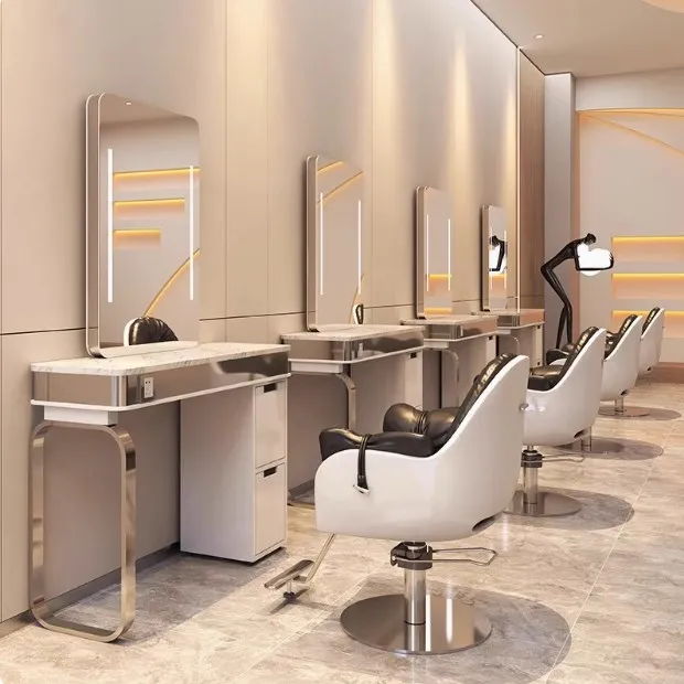 Modern Oval Hair Salon Mirror in Gold or Silver Glass Material Furniture for Barber Shop
Modern Oval Hair Salon Mirror in Gold or Silver Glass Material Furniture for Barber Shop