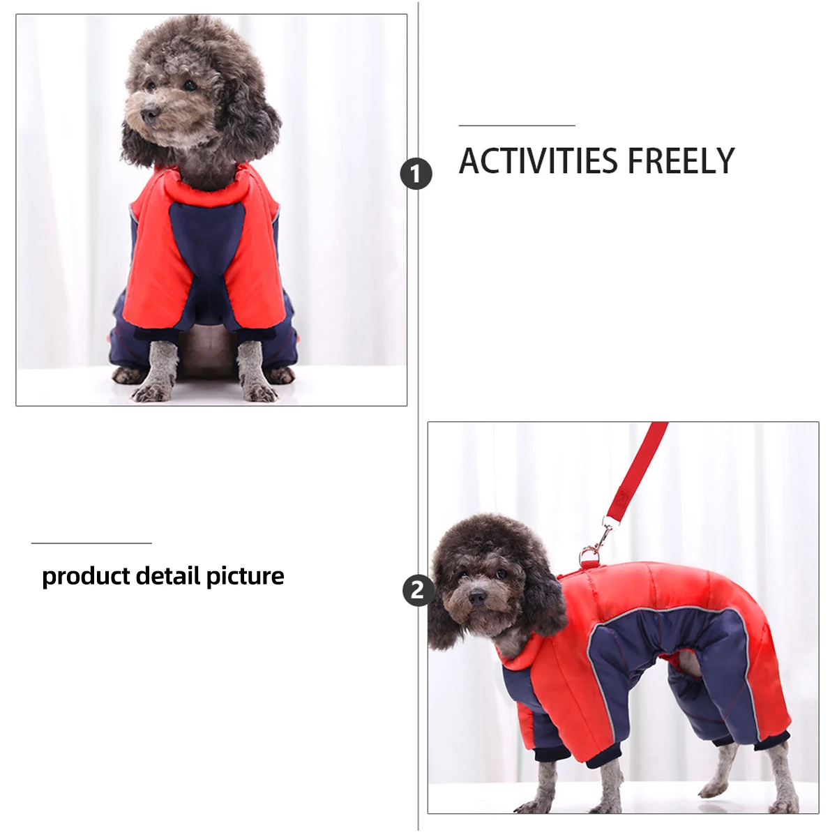 1Pcs Pet Cotton Winter Coat Dog Jacket Waterproof Warm Red Blue Outdoor Home Use Dog Clothes Pet Coat Winter Jacket
1Pcs Pet Cotton Winter Coat Dog Jacket Waterproof Warm Red Blue Outdoor Home Use Dog Clothes Pet Coat Winter Jacket