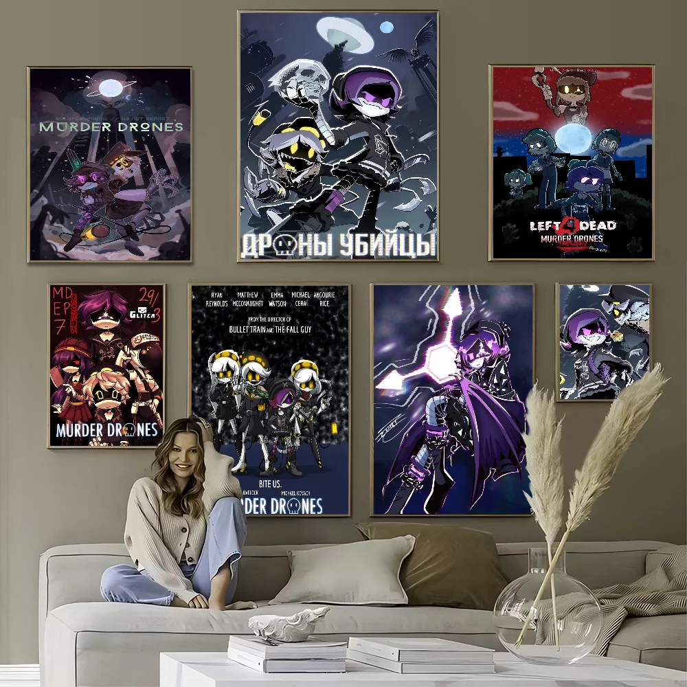 M-Murder Drones DIY Sticky Poster Fancy Wall Sticker For Living Room Bar Decoration Wall Decor
M-Murder Drones DIY Sticky Poster Fancy Wall Sticker For Living Room Bar Decoration Wall Decor