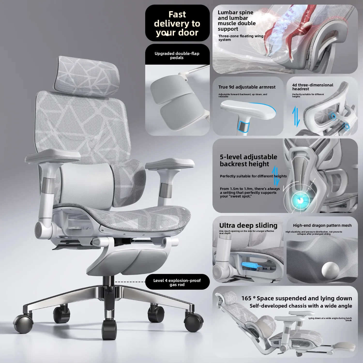 Ergonomic Gaming Chair for Women with Lumbar Support Reclining Comfortable Home Office Chair
Ergonomic Gaming Chair for Women with Lumbar Support Reclining Comfortable Home Office Chair