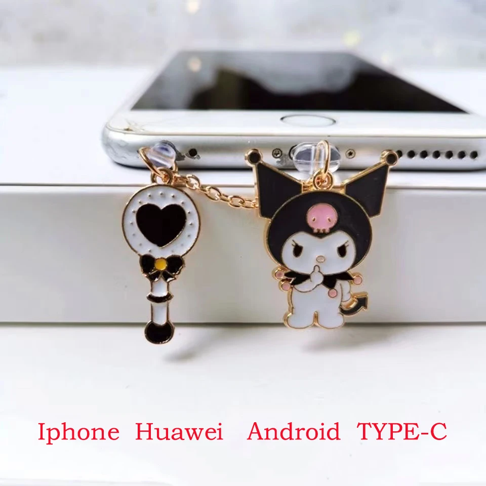 Sanrio Mymelody Kuromi Cinnamoroll Iphone Huawei Android Typec Mobile Phone Charging Port Headset Dust Plug
Sanrio Mymelody Kuromi Cinnamoroll Iphone Huawei Android Typec Mobile Phone Charging Port Headset Dust Plug