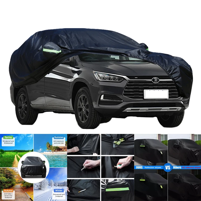 For BYD SONG All-Weather Car Covers 6-in-1 Waterproof Dustproof UV Proof Snowproof Scratch Resistant Protection
For BYD SONG All-Weather Car Covers 6-in-1 Waterproof Dustproof UV Proof Snowproof Scratch Resistant Protection