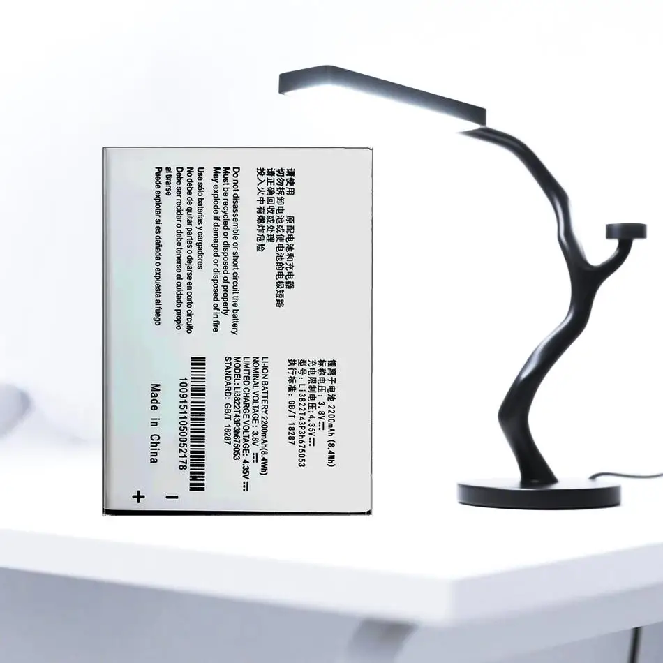Environmentally Friendly 2200Mah Li3822t43p3h675053 Long Lasting Mobile Phone Battery For Zte Blade Qlux Q Lux A430
Environmentally Friendly 2200Mah Li3822t43p3h675053 Long Lasting Mobile Phone Battery For Zte Blade Qlux Q Lux A430
