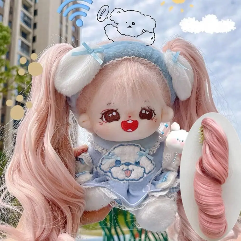Ponytail Cotton Doll Chemical Fiber Wig Clamping Long Curly Hair BJD SD Doll Hair Colorful Soft Silk
Ponytail Cotton Doll Chemical Fiber Wig Clamping Long Curly Hair BJD SD Doll Hair Colorful Soft Silk