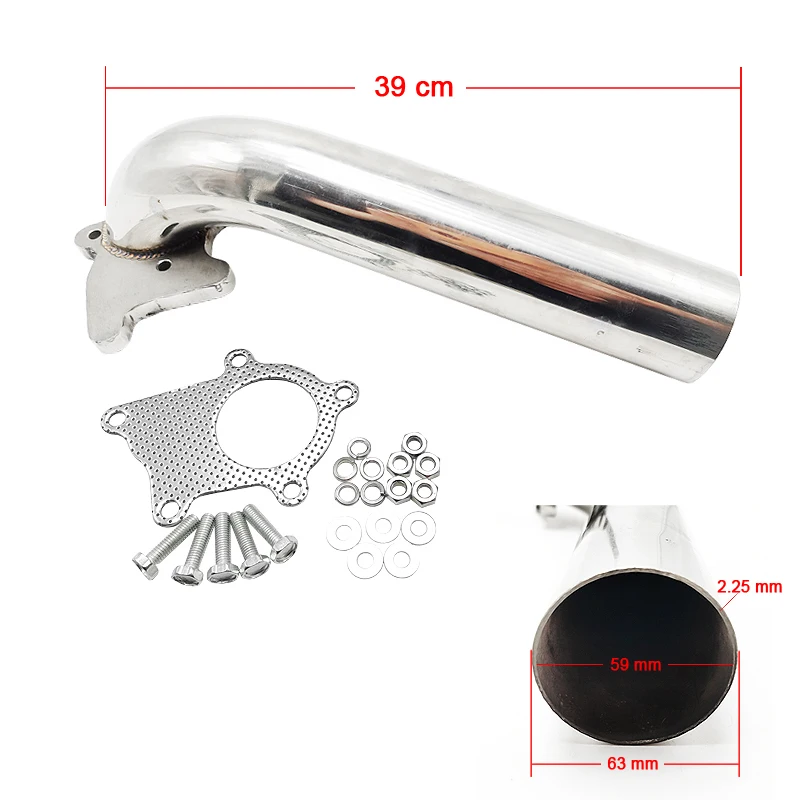 Universal Turbo Downpipe T3T4 5Bolts OD 2.5"
Universal Turbo Downpipe T3T4 5Bolts OD 2.5"