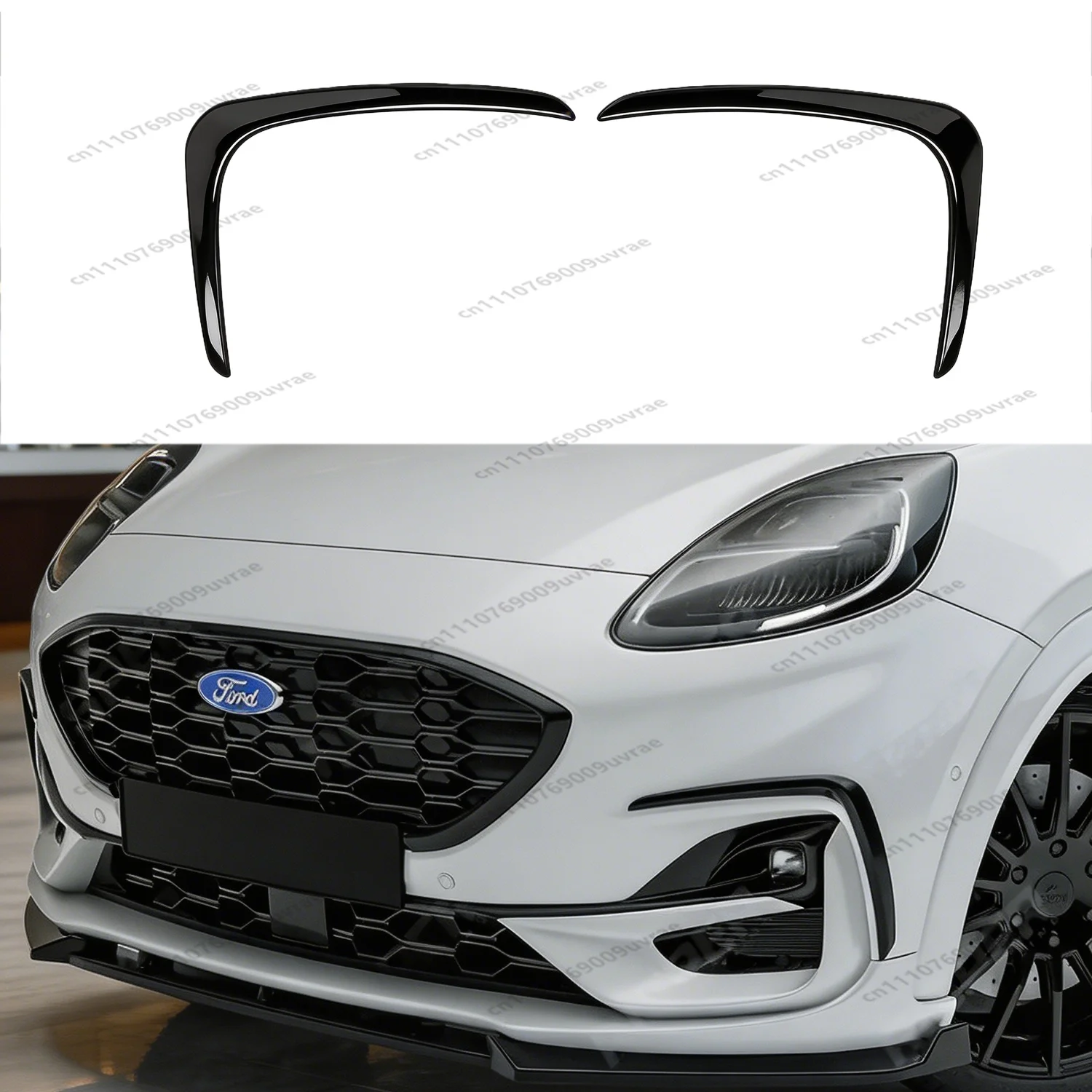 Gloss Black ABS Front Bumper Surround Splitter Fog Lamp Canards Trim For Ford Puma ST-line 2020-2024 2025 Bodykits Tuning
Gloss Black ABS Front Bumper Surround Splitter Fog Lamp Canards Trim For Ford Puma ST-line 2020-2024 2025 Bodykits Tuning