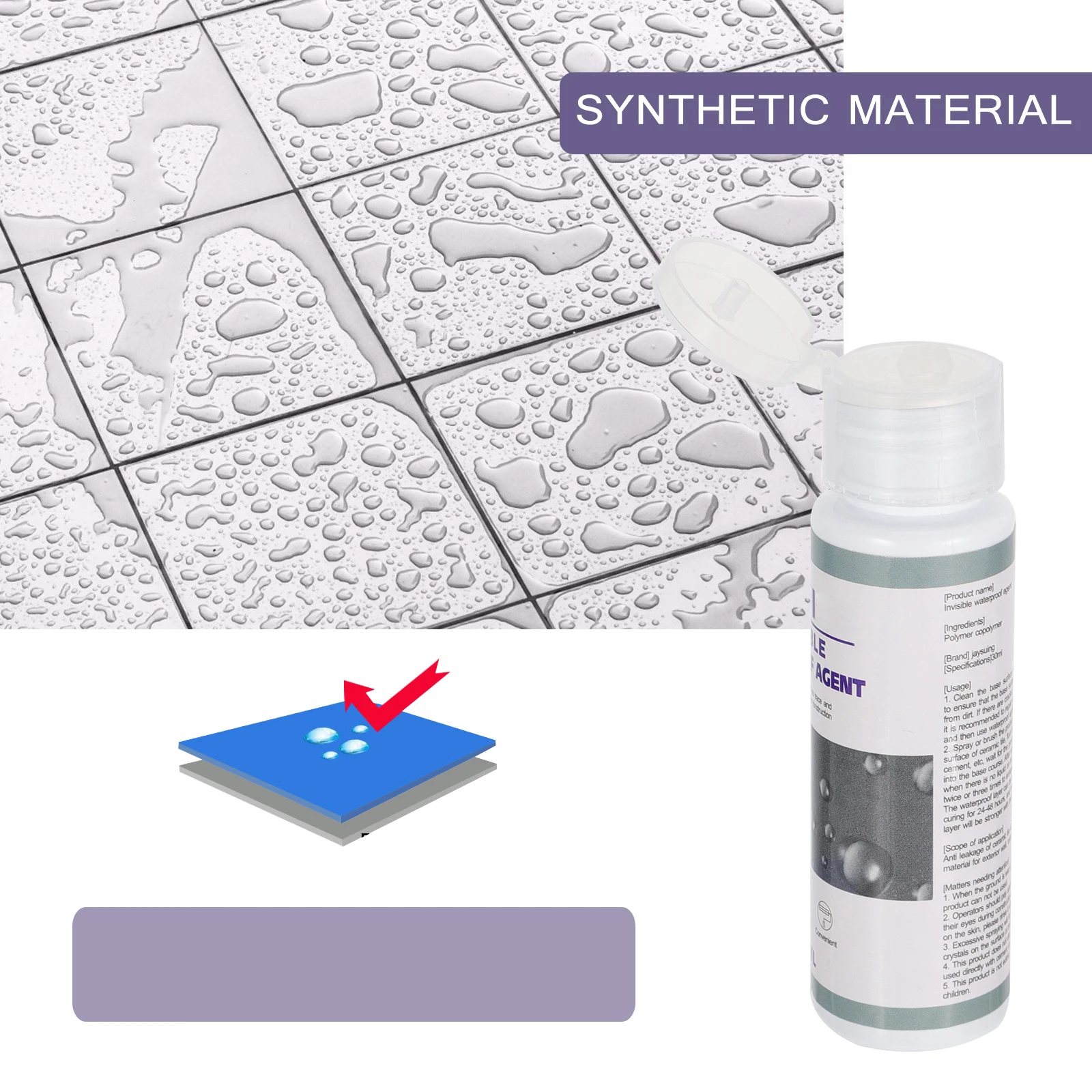 3 Pcs Invisible Waterproofing Agent Spray Waterproof Coating Sealing Glue Wall Mending Spray Joint Filler Tile
3 Pcs Invisible Waterproofing Agent Spray Waterproof Coating Sealing Glue Wall Mending Spray Joint Filler Tile