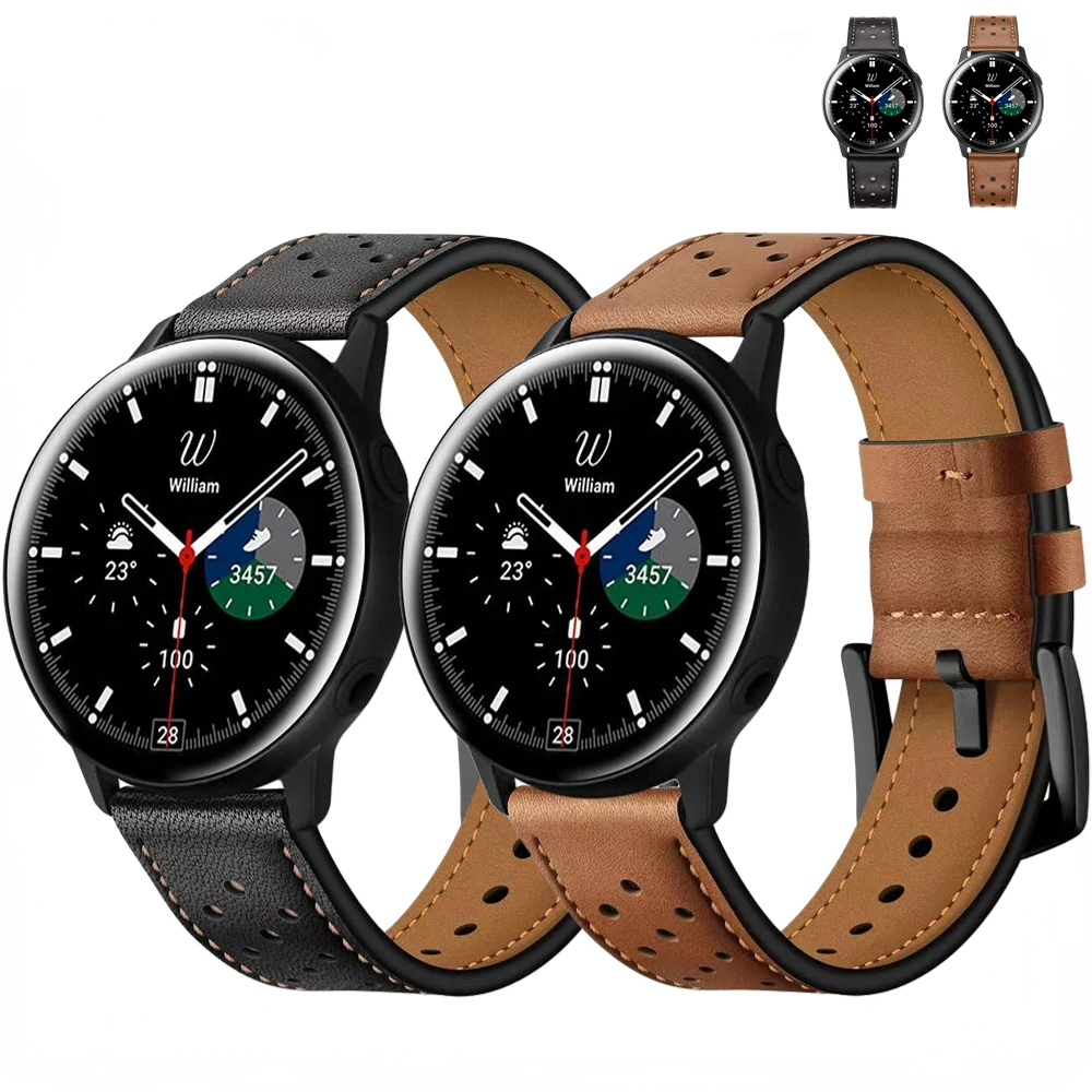 Кожаный ремешок для Samsung Galaxy Watch 4/5/6 40 мм 44 мм/Pro 45 мм, браслет для Galaxy Watch 4/6 Classic 47 мм 43 мм 46 мм 42 мм, браслет
Кожаный ремешок для Samsung Galaxy Watch 4/5/6 40 мм 44 мм/Pro 45 мм, браслет для Galaxy Watch 4/6 Classic 47 мм 43 мм 46 мм 42 мм, браслет