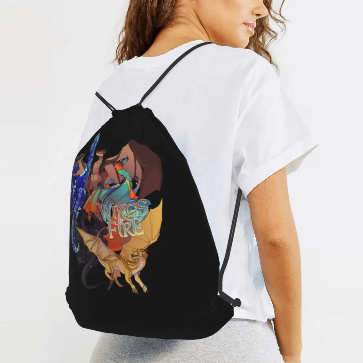 Many Wings Of Fire Dragon Backpacks Fashion Drawstring Bags Sports Bag Book Bags for Travel Students
Many Wings Of Fire Dragon Backpacks Fashion Drawstring Bags Sports Bag Book Bags for Travel Students