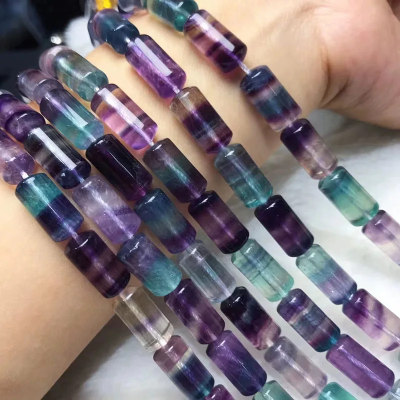Natural Fluorite Stone Beads 15" Natural Stone Shaped round Tube For Jewelry Making Diy Bracelet Necklace Accessory
Natural Fluorite Stone Beads 15" Natural Stone Shaped round Tube For Jewelry Making Diy Bracelet Necklace Accessory