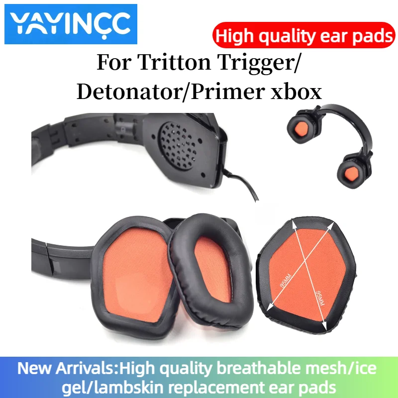 YAYINCC Ear pads For Tritton Trigger/Detonator/Primer xbox Headphones Memory Foam Ear Cushions Earpads Leather case Earmuff
YAYINCC Ear pads For Tritton Trigger/Detonator/Primer xbox Headphones Memory Foam Ear Cushions Earpads Leather case Earmuff