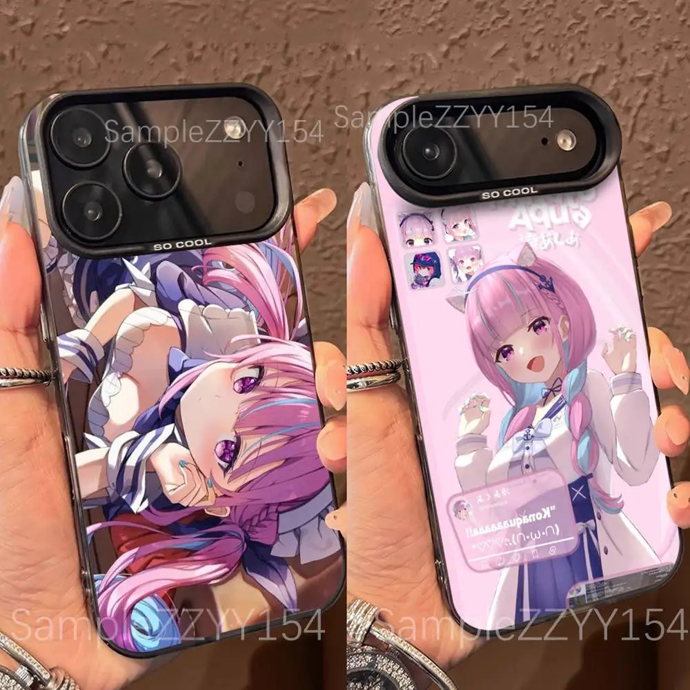 Minato Aqua Hololive Phone Case For IPhone 15,16,17,13,14,11,12,Pro,Max,Plus,E,Air,Mini Gray Matte Shockproof Back Cover
Minato Aqua Hololive Phone Case For IPhone 15,16,17,13,14,11,12,Pro,Max,Plus,E,Air,Mini Gray Matte Shockproof Back Cover