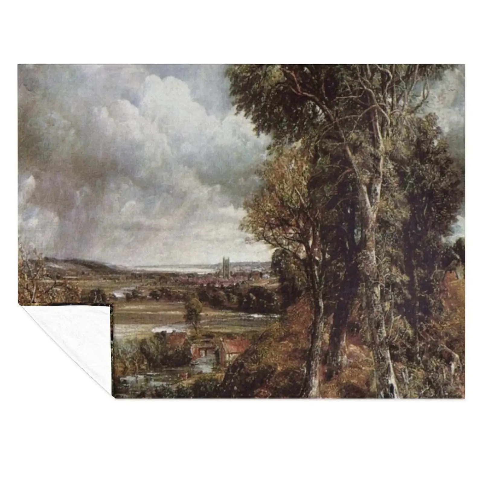 John Constable - The Vale Of Dedham Throw Blanket Luxury Brand Travel Thin Single Blankets
John Constable - The Vale Of Dedham Throw Blanket Luxury Brand Travel Thin Single Blankets