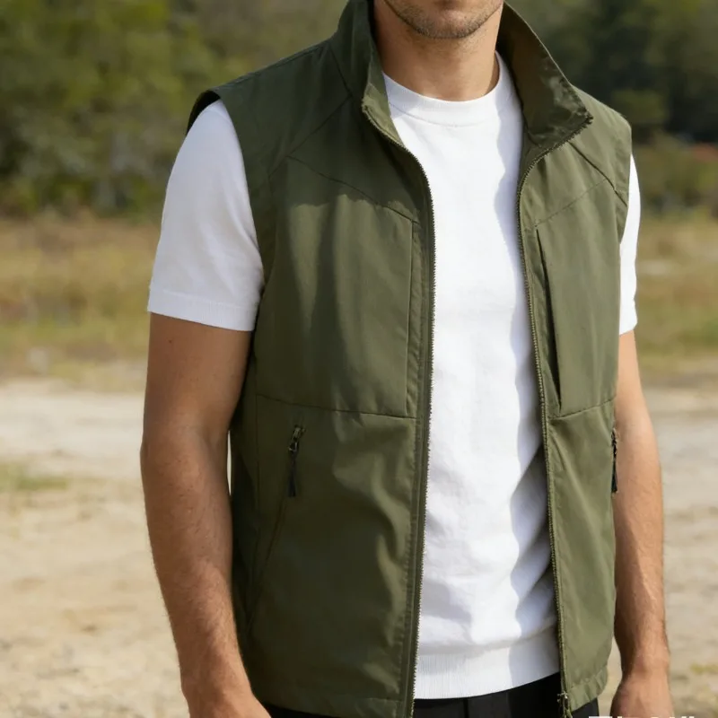 Men's Sleeveless Vest Loose and Breathable Casual Outdoor Sports Cycling Hiking Camping Tourism Home Men's Workwear Jacket
Men's Sleeveless Vest Loose and Breathable Casual Outdoor Sports Cycling Hiking Camping Tourism Home Men's Workwear Jacket