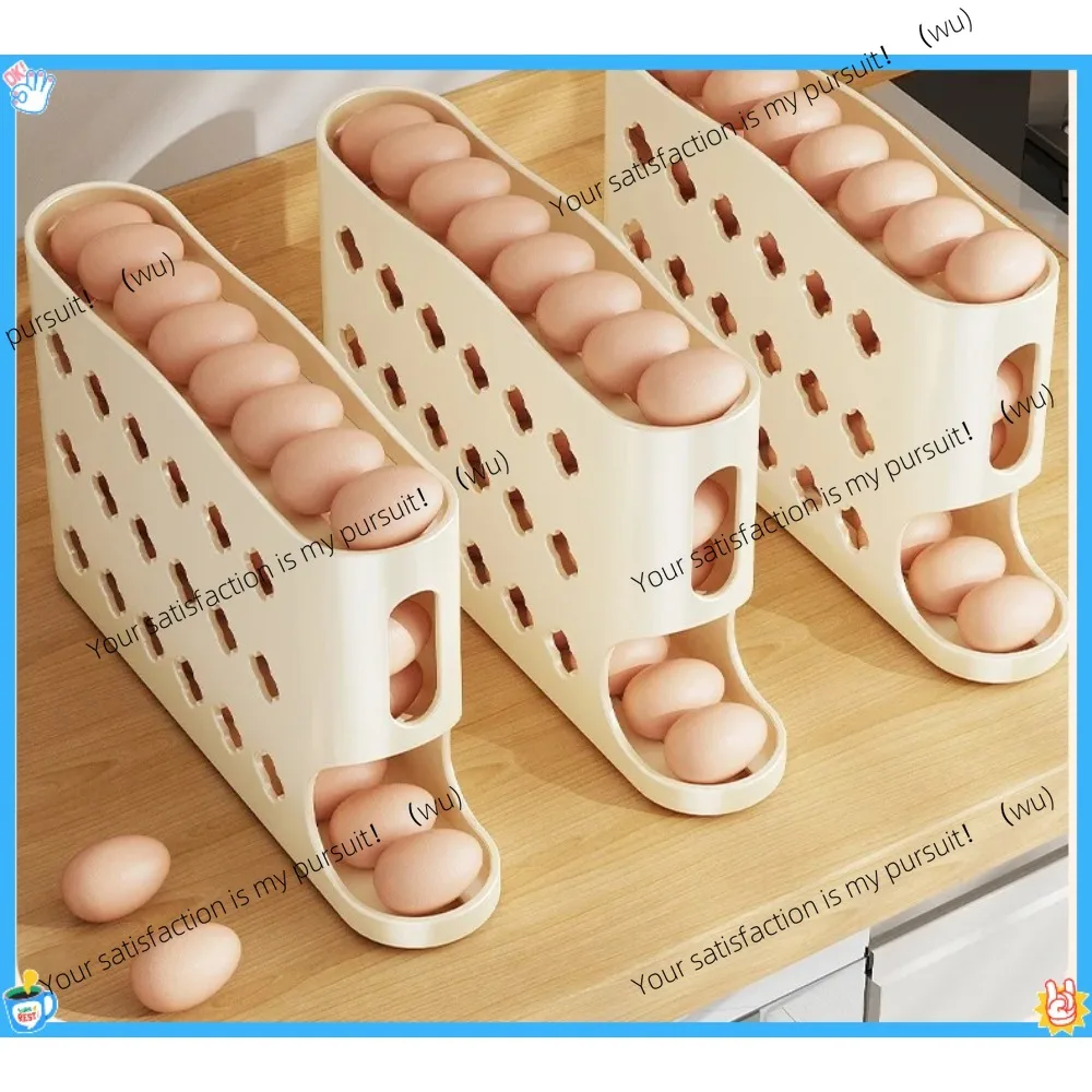 Четырехуровневый автоматический диспенсер для яиц большой емкости, трапециевидный органайзер для яиц на боковую дверцу холодильника
Четырехуровневый автоматический диспенсер для яиц большой емкости, трапециевидный органайзер для яиц на боковую дверцу холодильника