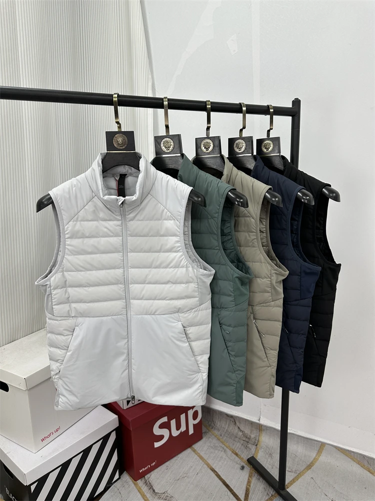 Faionable Patchwork Fce Lined Outdoor Sports Vest Men's Winter Quilted Stand Collar down Vest Commuter Versatile Warmth
Faionable Patchwork Fce Lined Outdoor Sports Vest Men's Winter Quilted Stand Collar down Vest Commuter Versatile Warmth