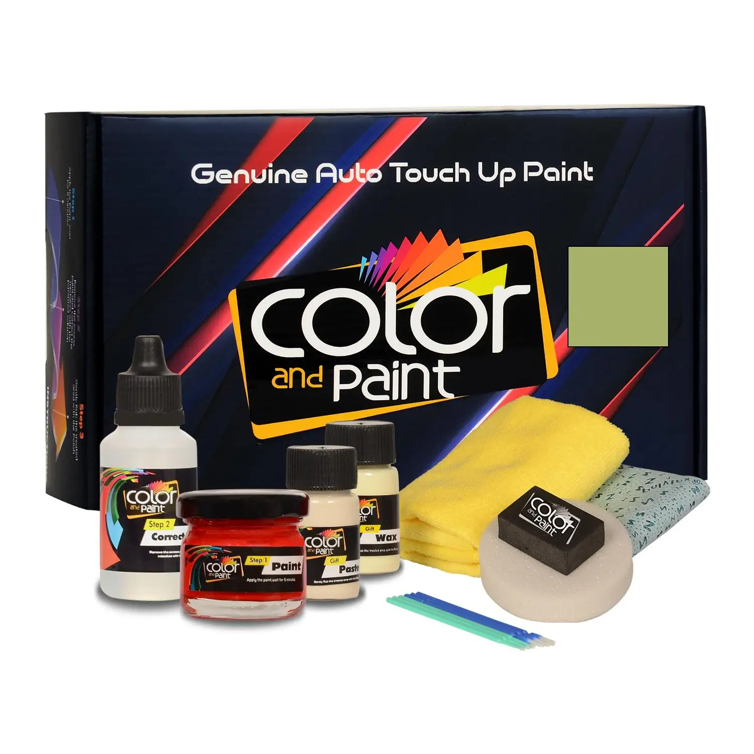 Color and Paint compatible with Skoda Automotive Touch Up Paint - SPRING GREEN MET - LR6U - Basic Care
Color and Paint compatible with Skoda Automotive Touch Up Paint - SPRING GREEN MET - LR6U - Basic Care
