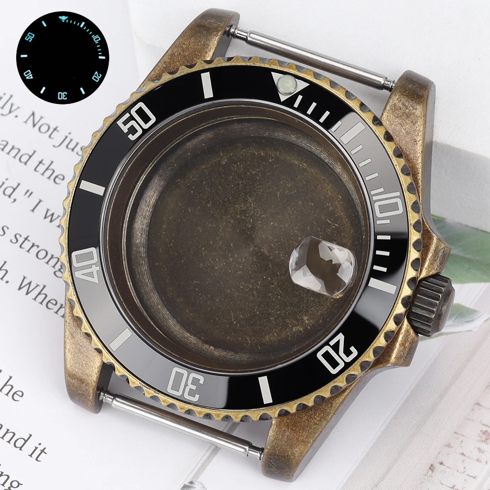 Vintage 40mm Watch Case C3 Luminous Ceramic Bezel Sapphire Glass For Submariner NH35 NH34/36 NH70 7S26 4R36 Movement 28.5mm dial
Vintage 40mm Watch Case C3 Luminous Ceramic Bezel Sapphire Glass For Submariner NH35 NH34/36 NH70 7S26 4R36 Movement 28.5mm dial