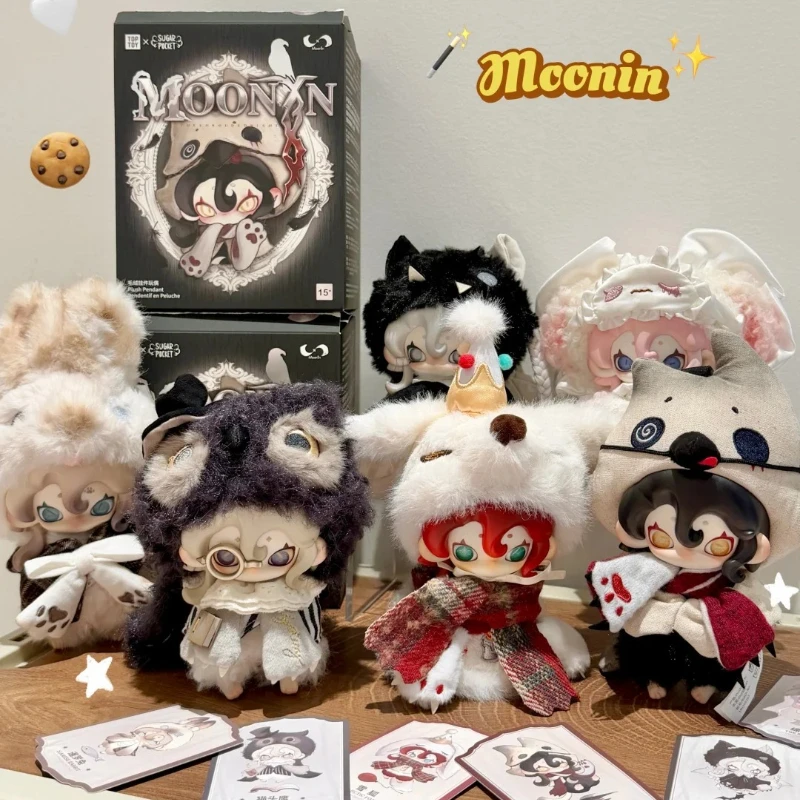 TOPTOY Moonin Enveloped Night Series Blind Box Dark Style Plush Pendants Surprise Car Desktop Ornaments Mystery Anime Dolls Gift
TOPTOY Moonin Enveloped Night Series Blind Box Dark Style Plush Pendants Surprise Car Desktop Ornaments Mystery Anime Dolls Gift