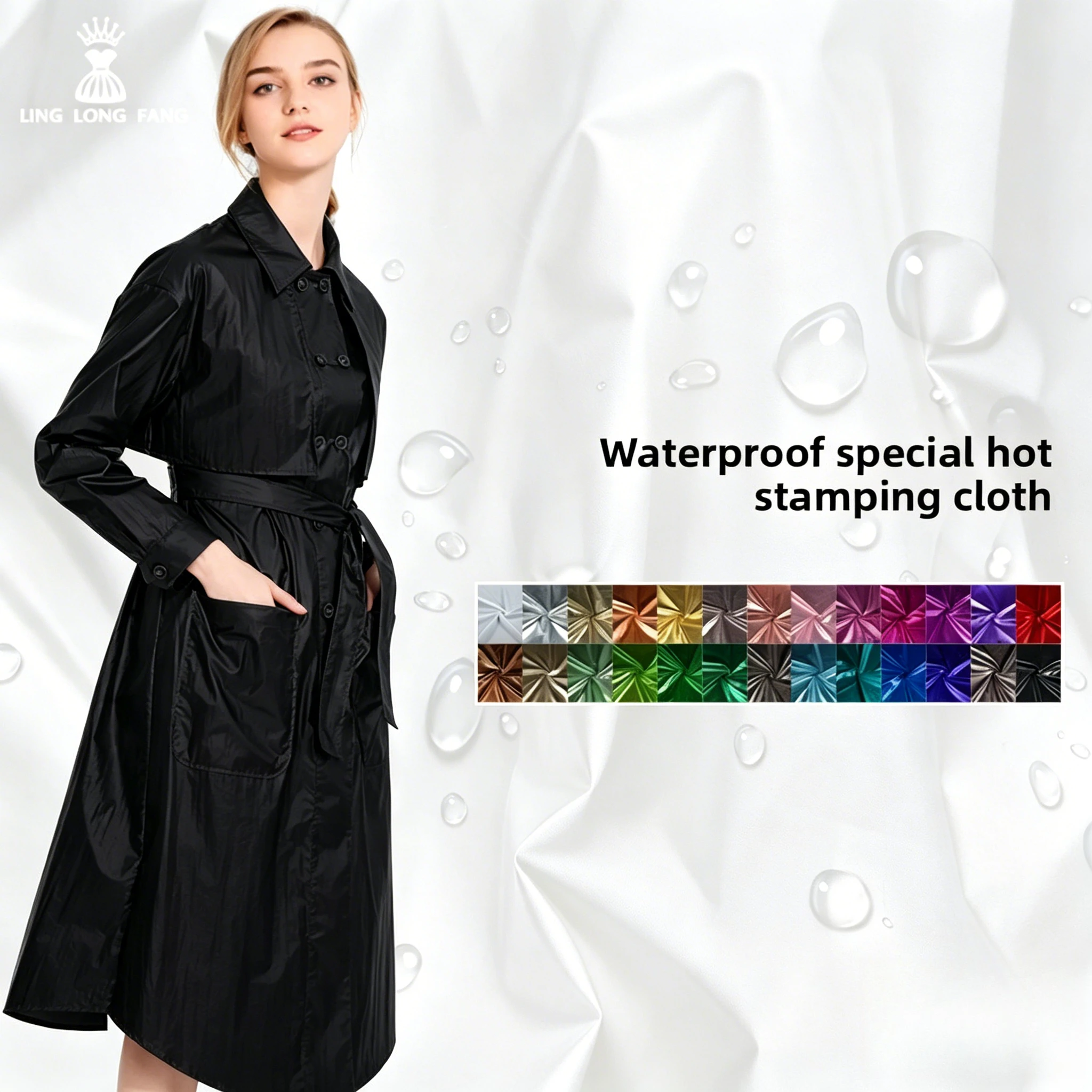 Gold Stamping Down Jacket Fabric By The Meter for DIY Clothing Waterproof Outerwear Jacket Sewing Leather Glossy Cloth Silver
Gold Stamping Down Jacket Fabric By The Meter for DIY Clothing Waterproof Outerwear Jacket Sewing Leather Glossy Cloth Silver