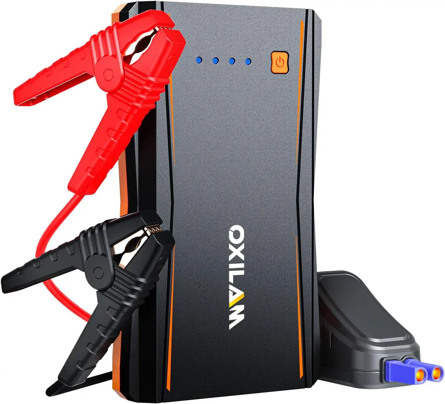 Jump Starter, 4000A Car Battery Jumper Starter Portable, to 10L Gas and 8L Engines, UltraSafe 12V Jumper Cables with Battery
Jump Starter, 4000A Car Battery Jumper Starter Portable, to 10L Gas and 8L Engines, UltraSafe 12V Jumper Cables with Battery