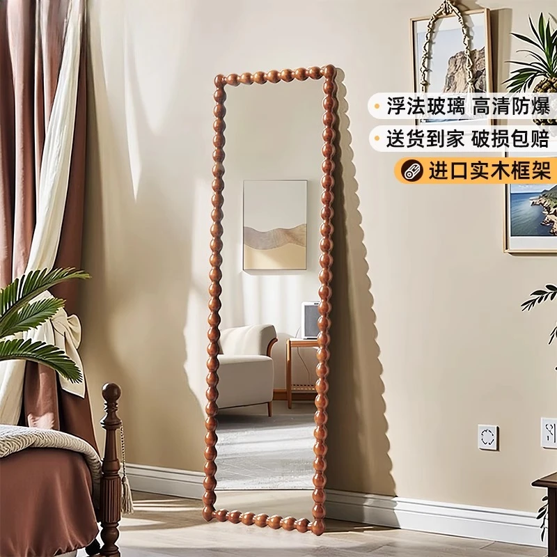 American retro full-length mirror entrance entrance wall-mounted full-length mirror new Internet celebrity mirror bedroom
American retro full-length mirror entrance entrance wall-mounted full-length mirror new Internet celebrity mirror bedroom