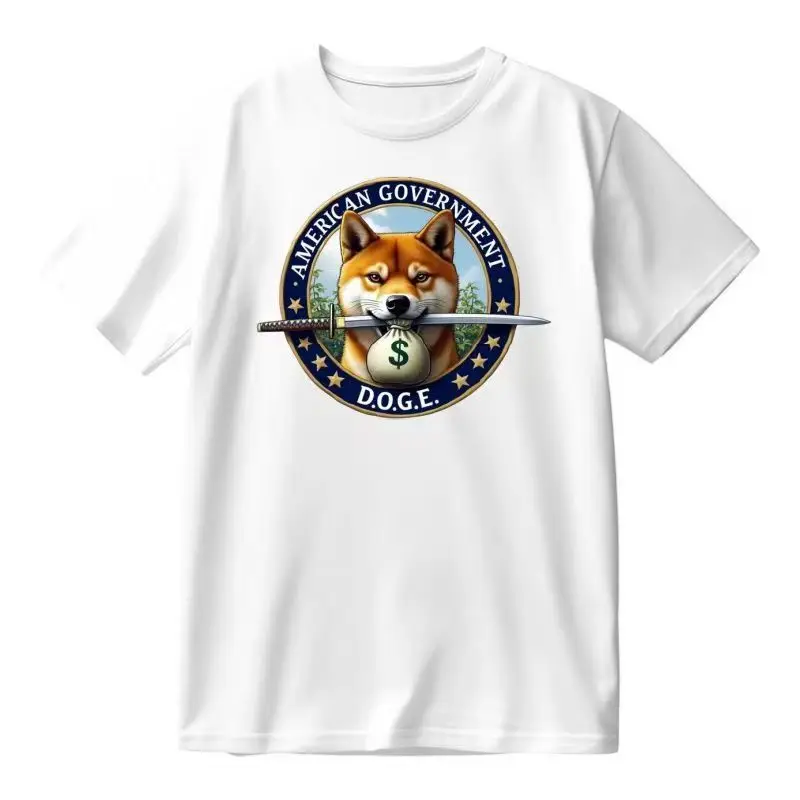DOGE US Government Efficiency Department Musk Shiba Inu Around The Same Printed T-shirt Men's and Women's Top Trend
DOGE US Government Efficiency Department Musk Shiba Inu Around The Same Printed T-shirt Men's and Women's Top Trend