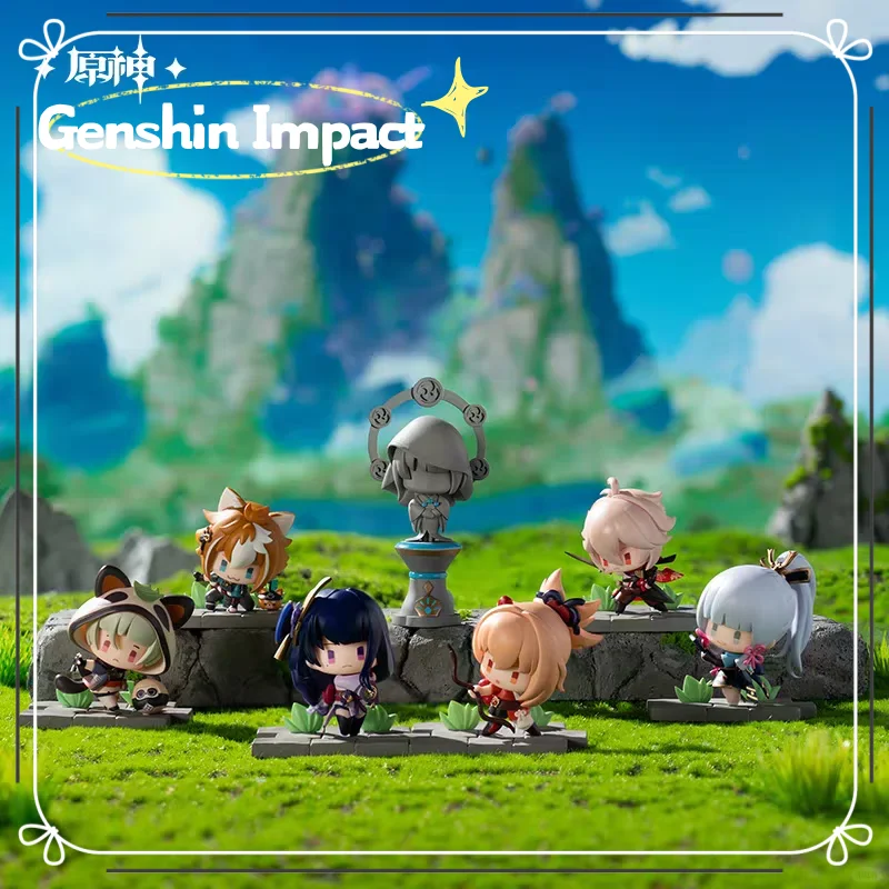 Подлинная серия Genshin Impact t Battlefield Hero, слепая коробка, милая фигурка-Kaedehara Kazuha Raiden Shogun Yoimiya Kamisato
Подлинная серия Genshin Impact t Battlefield Hero, слепая коробка, милая фигурка-Kaedehara Kazuha Raiden Shogun Yoimiya Kamisato