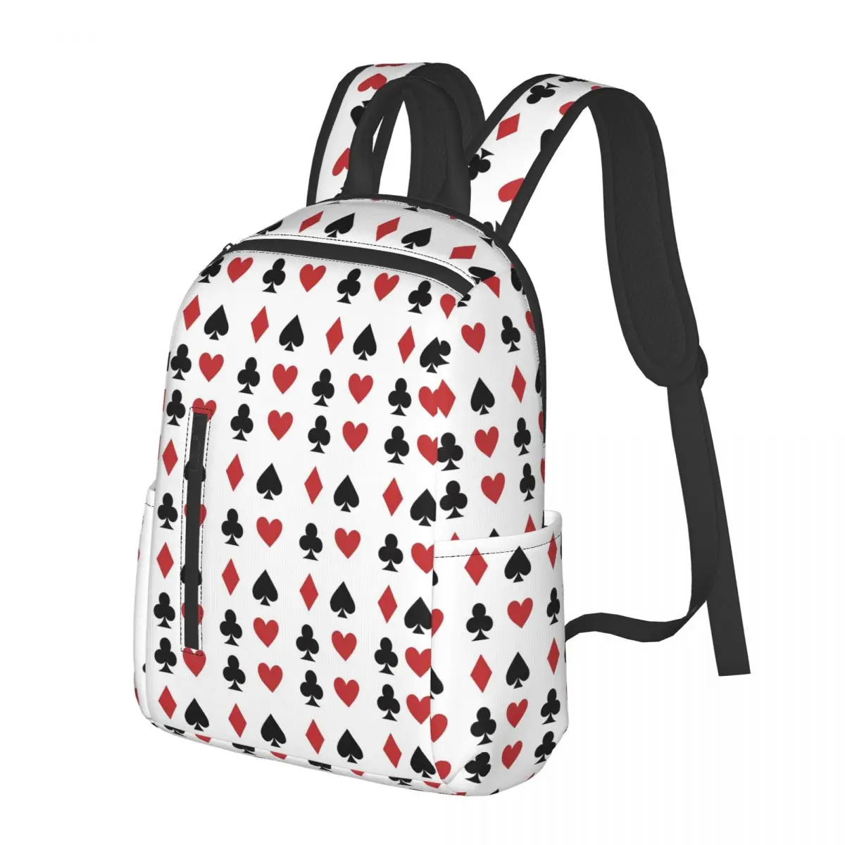 Deck Of Cards Suits Student Backpack School Bag Hiking Travel Daypack for Men Women Bookbag Shoulder Bags
Deck Of Cards Suits Student Backpack School Bag Hiking Travel Daypack for Men Women Bookbag Shoulder Bags