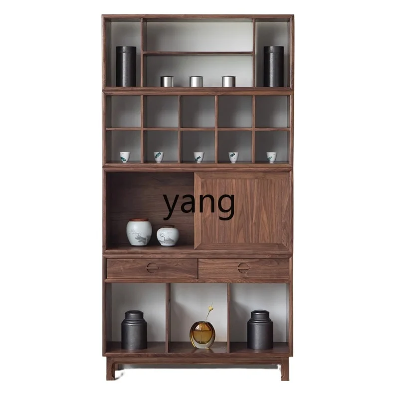 lmm solid wood Bogu rack, black walnut tea cabinet, shelf, Duobao Pavilion combination bookcase, tea set display rack
lmm solid wood Bogu rack, black walnut tea cabinet, shelf, Duobao Pavilion combination bookcase, tea set display rack