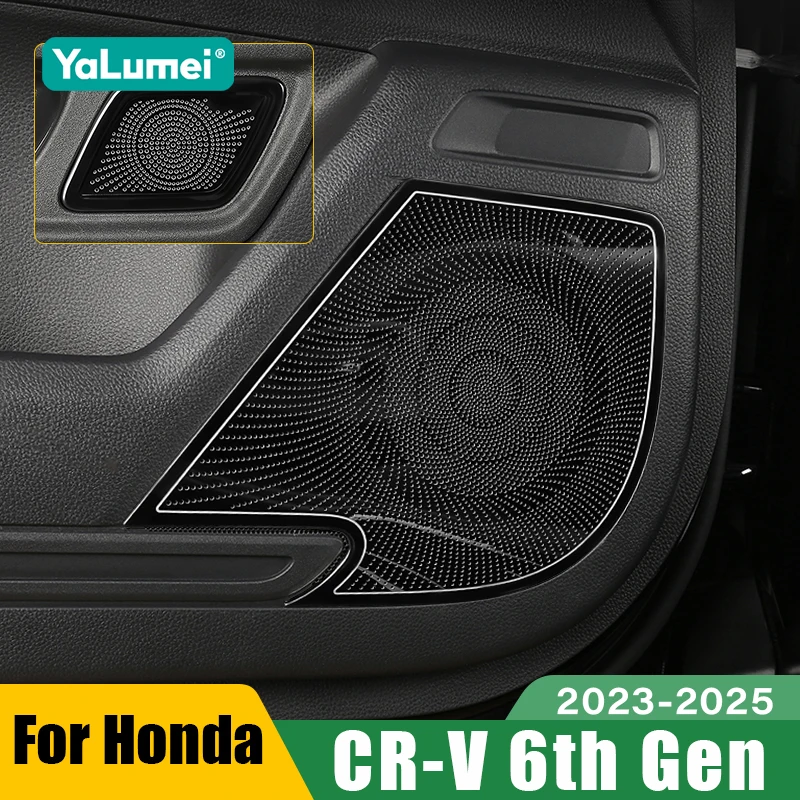 For Honda CR-V CRV 6th Gen 2023 2024 2025 Hybrid Car Door Audio Tweeter Speaker Cover Sound Stereo Trim Accessories
For Honda CR-V CRV 6th Gen 2023 2024 2025 Hybrid Car Door Audio Tweeter Speaker Cover Sound Stereo Trim Accessories