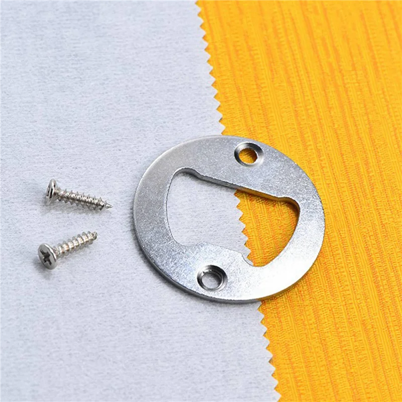 ABUN-80Pcs Bottle Opener Part With Screws, Round Beer Opener, Insert Beer Bottle Opener For Bar, Restaurant And Family
ABUN-80Pcs Bottle Opener Part With Screws, Round Beer Opener, Insert Beer Bottle Opener For Bar, Restaurant And Family