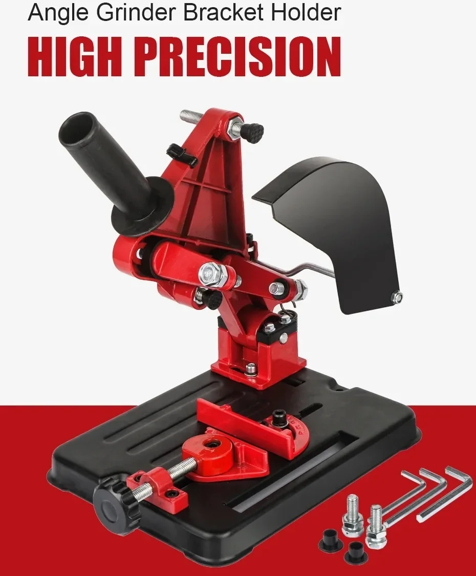 Angle Grinder Bracket Holder Angle Grinder Stand Support for 100-125 Cutter Angle Grinder Cast Iron Base Power Tool Accessory
Angle Grinder Bracket Holder Angle Grinder Stand Support for 100-125 Cutter Angle Grinder Cast Iron Base Power Tool Accessory