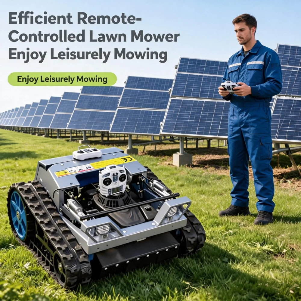 Remote Control High Efficiency Mower 800mm Cutting Width Tracked Lawn Mower Multi-use Trimmer CE EPA Certified High Efficiency
Remote Control High Efficiency Mower 800mm Cutting Width Tracked Lawn Mower Multi-use Trimmer CE EPA Certified High Efficiency