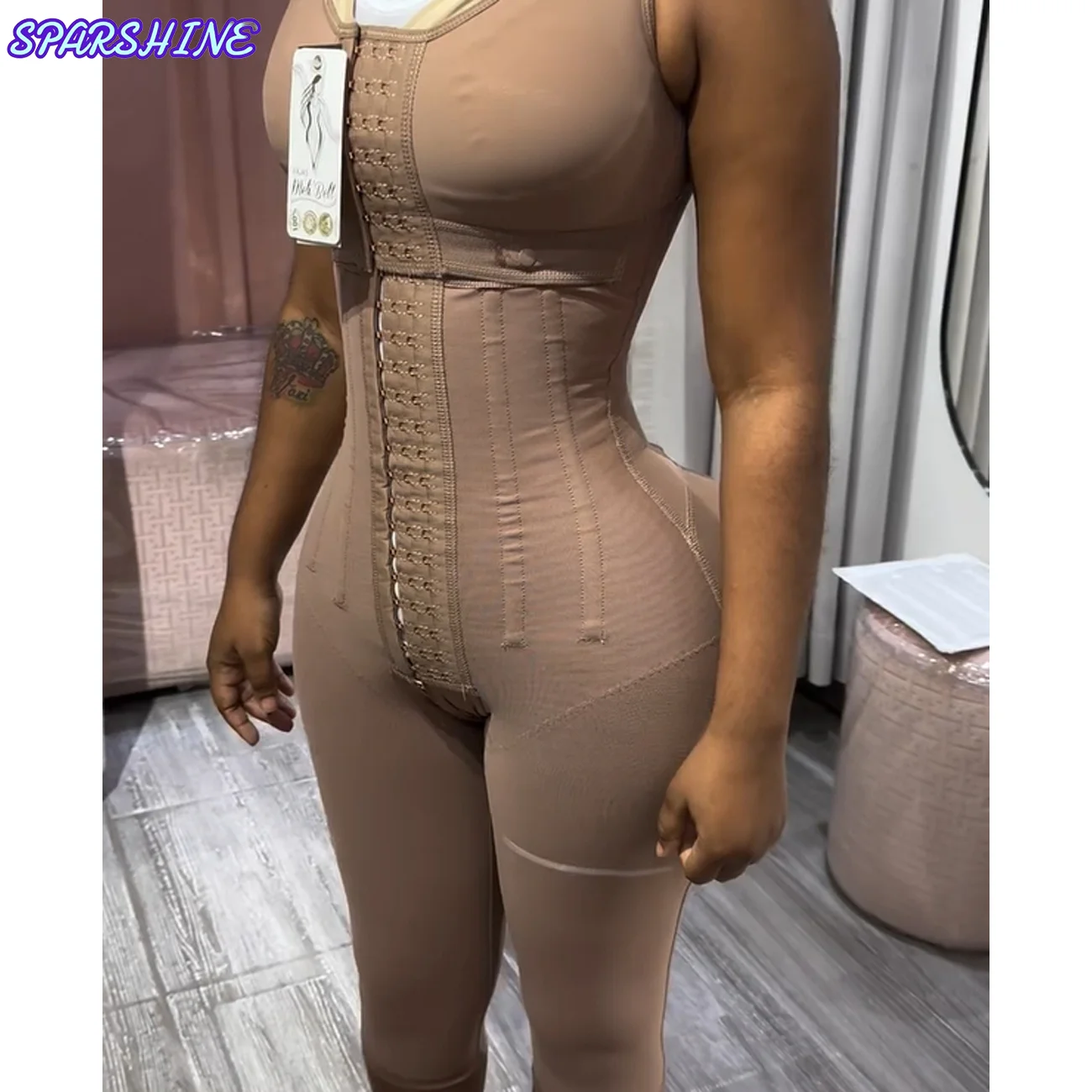 Корректирующее белье высокой степени сжатия Fajas, комбинезон без рукавов с бюстгальтером, подтягивающее ягодицы, нижнее белье для похудения, нижнее белье для коррекции фигуры
Корректирующее белье высокой степени сжатия Fajas, комбинезон без рукавов с бюстгальтером, подтягивающее ягодицы, нижнее белье для похудения, нижнее белье для коррекции фигуры