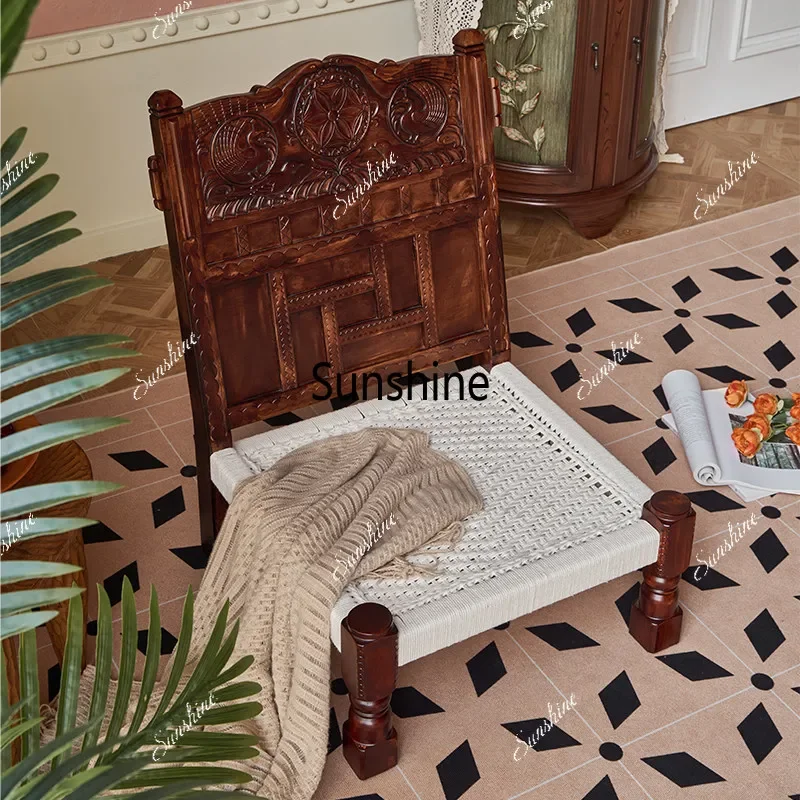 Medieval high backrest solid wood carving flower weaving handmade antique sofa chair
Medieval high backrest solid wood carving flower weaving handmade antique sofa chair
