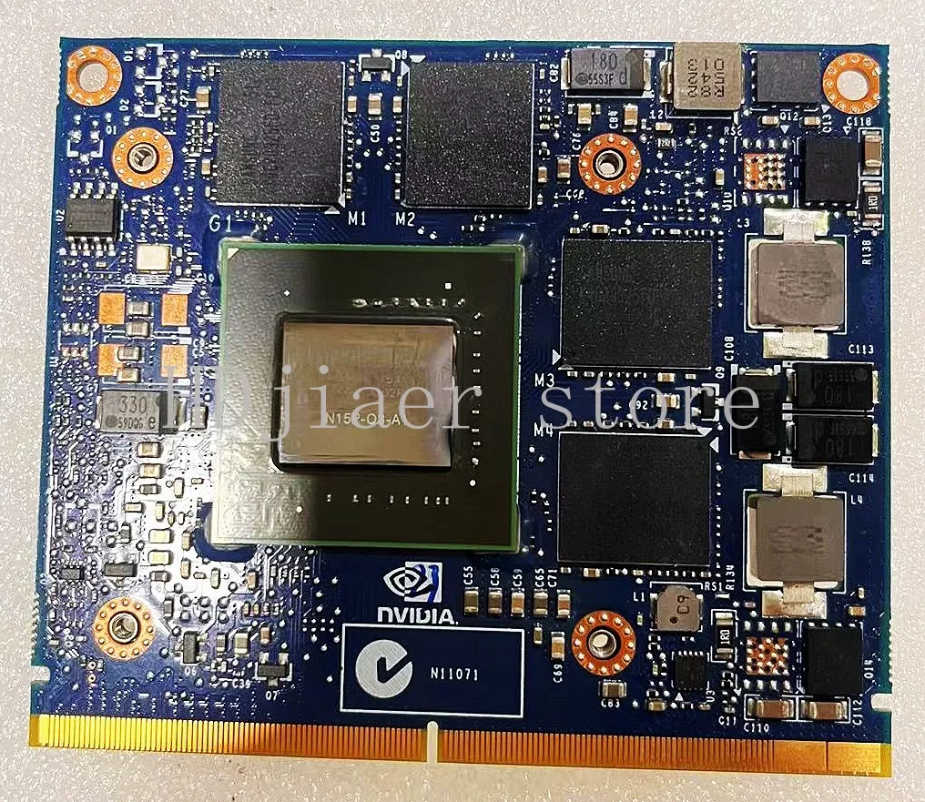Tarjeta de nei gráfica Original K2100M K 2100M N15P-Q3-A1 2 ГБ CN-0G4FN0 0G4FN0 для DELL M4700 M4800 HP 8770W 8570W, envío 제품
Tarjeta de nei gráfica Original K2100M K 2100M N15P-Q3-A1 2 ГБ CN-0G4FN0 0G4FN0 для DELL M4700 M4800 HP 8770W 8570W, envío 제품