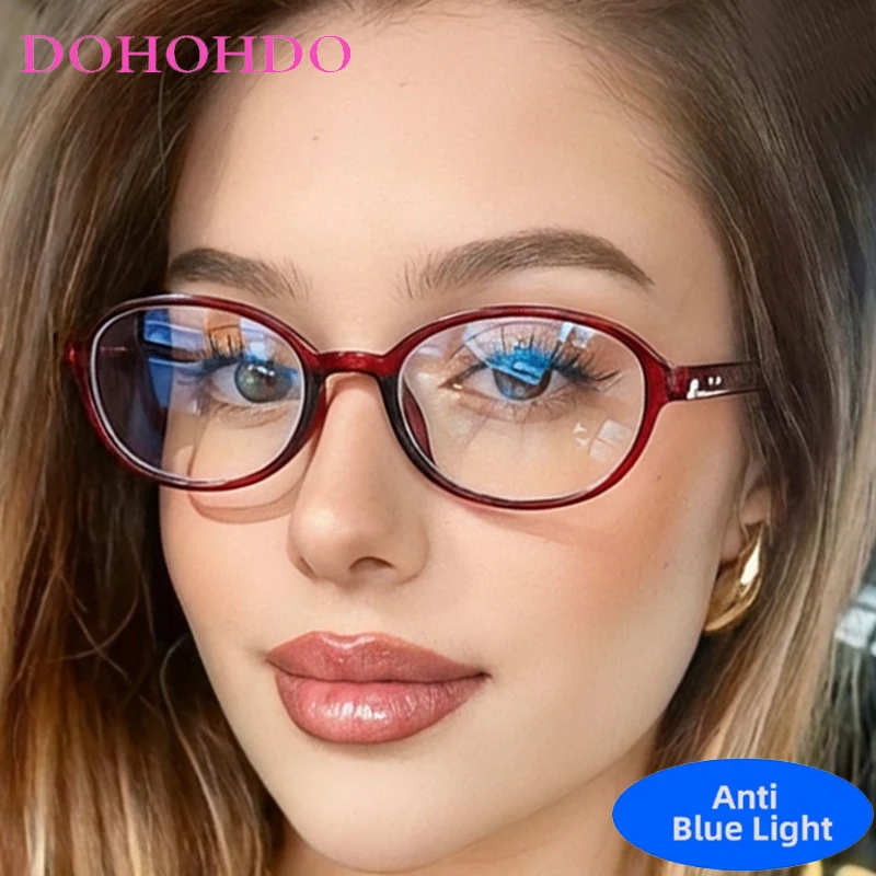 Popular Luxury Classic Small Oval Rice Nail Optical Glasses Women Men Computer Reading Anti-Blue Light Protection Eyewear Очки
Popular Luxury Classic Small Oval Rice Nail Optical Glasses Women Men Computer Reading Anti-Blue Light Protection Eyewear Очки